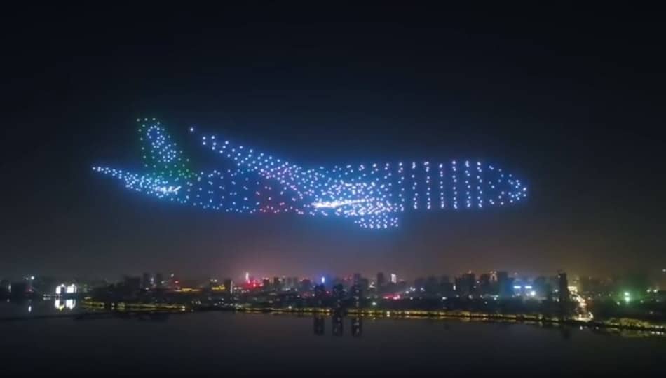 intel drone show 2019