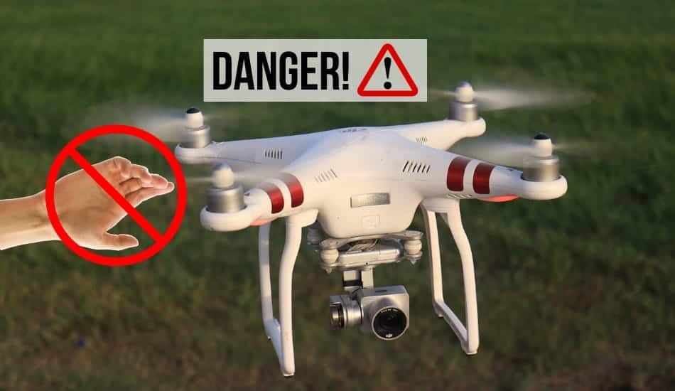 Are drone propellers dangerous