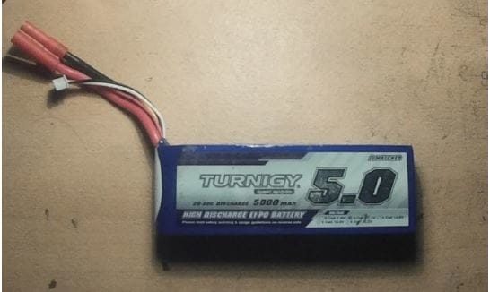 Battery used for drone DIY
