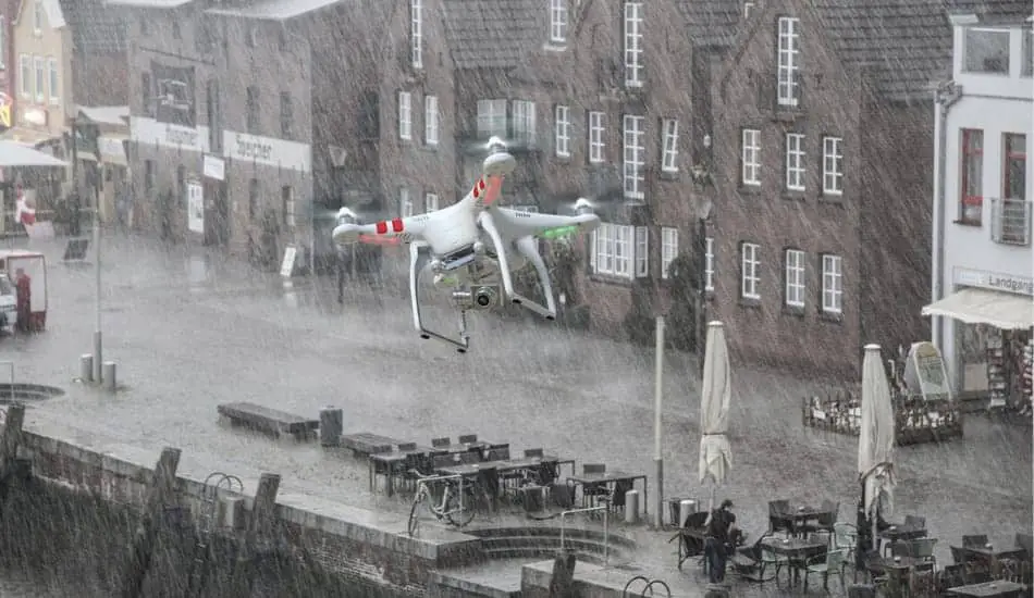 Can Drones Fly in Rain
