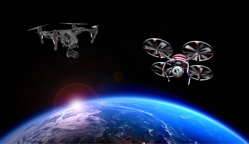 Can Drones Work in Space
