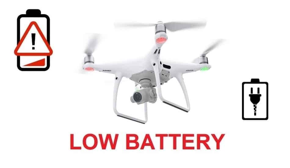 Drone Runs Out Of Battery While in the air