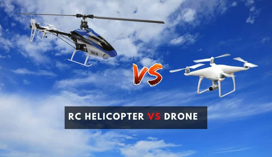 Drone Vs Helicopter What is The Difference