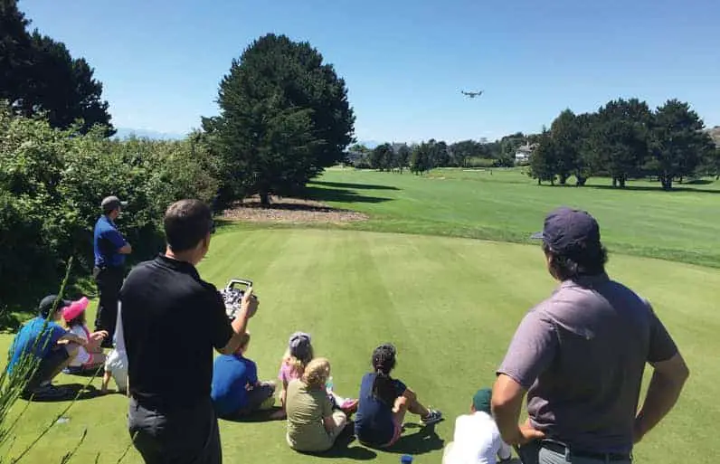 Drones Can Help For Golf Course Maintenance