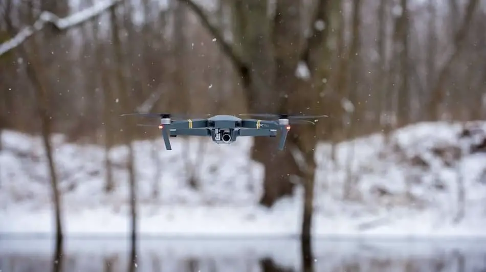 Obstacle Detection Before Flight Drone Cold Weather