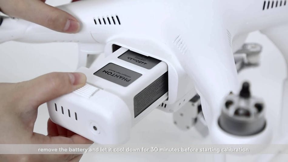 Phantom 3 IMU Calibration Steps