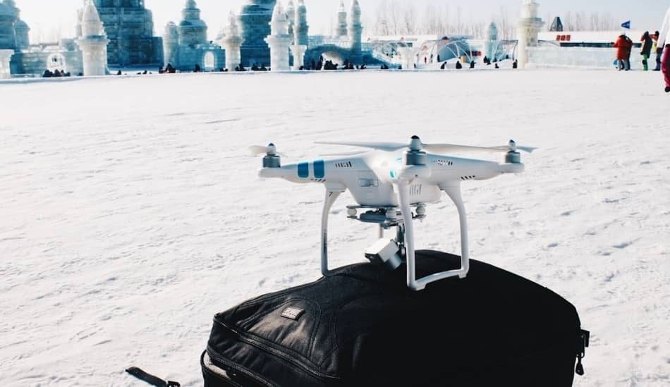 Pre-flight Preparation Drone Winter Cold Weather