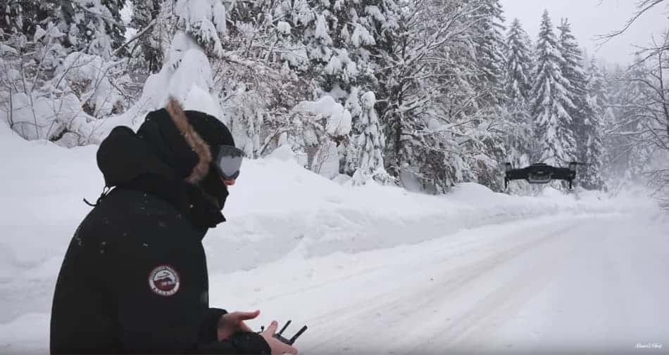 Can Drones Fly in Snow?