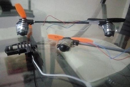 DIY Drone Attach the Motor