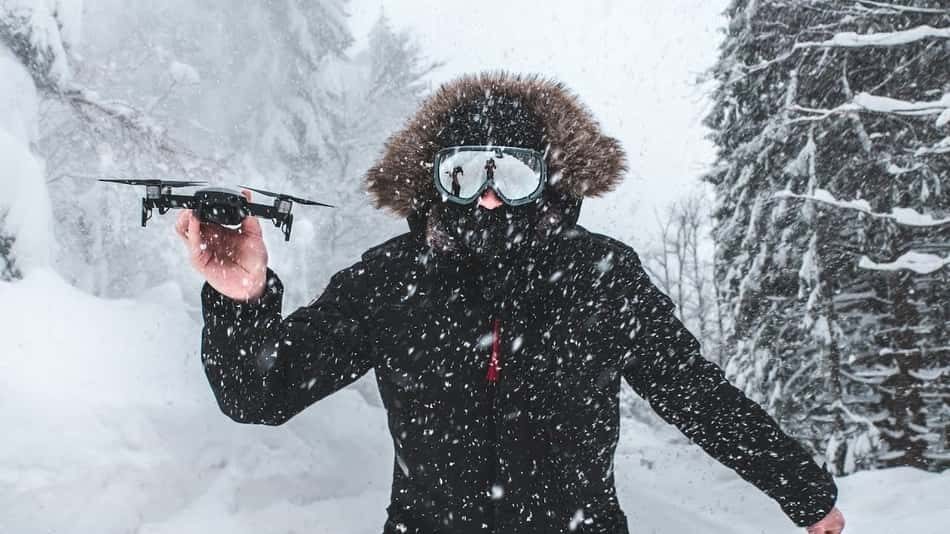 Beware of The Risk of Freezing of the Propellers of Drone Beware of The Risk of Freezing of the Propellers of Drone